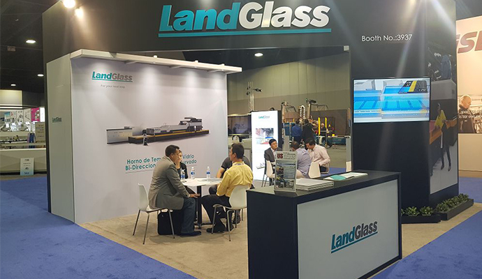 蘭迪機(jī)器，GLASSBUILD AMERICA 2017